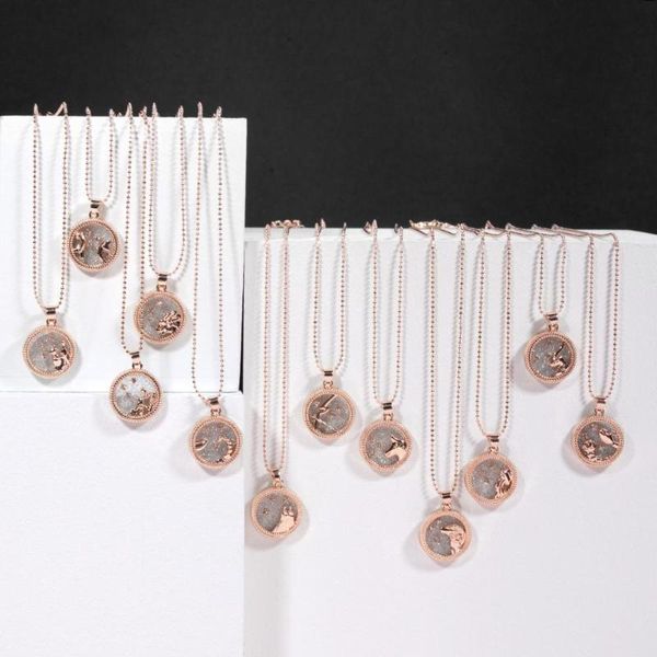 pendant necklaces 12 zodiac sign constellation necklace women vintage chain jewelry round black white resin choker trendy birthday gifts, Silver
pendant necklaces 12 zodiac sign constellation necklace women vintage chain jewelry round black white resin choker trendy birthday gifts, Silver