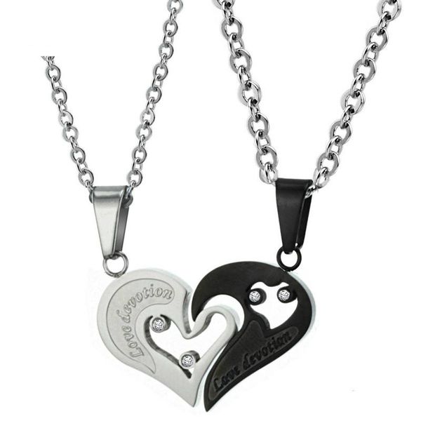 hip hop jewelry necklace for couples broken heart puzzle king queen pendant necklaces send lovers jewelry gifts heart jewelry, Silver
hip hop jewelry necklace for couples broken heart puzzle king queen pendant necklaces send lovers jewelry gifts heart jewelry, Silver