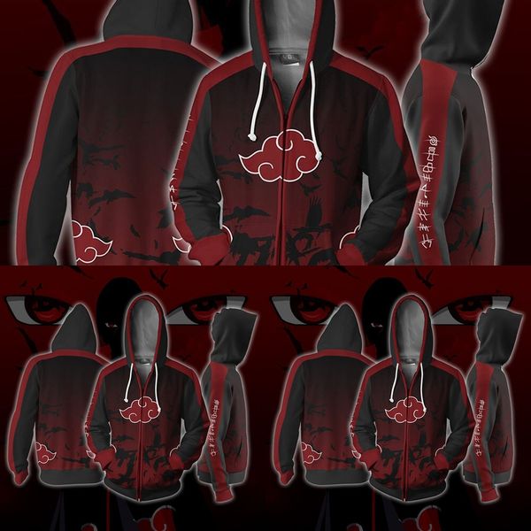 riman naruto 3d digital sweater series animation cosplay 3d digital printing zipper hooded sweater hwp9m, Black
riman naruto 3d digital sweater series animation cosplay 3d digital printing zipper hooded sweater hwp9m, Black
