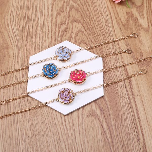 3d rose bracelet simple charms flower alloy bracelets bangles red rose accessories design for sophisticated women jewelry gift, Black
3d rose bracelet simple charms flower alloy bracelets bangles red rose accessories design for sophisticated women jewelry gift, Black