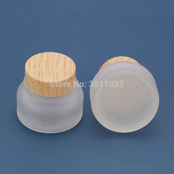 50g frosted glass cream jar with plastic bamboo design pattern cap glass cosmetic container for cream packing bottle 8pcs
50g frosted glass cream jar with plastic bamboo design pattern cap glass cosmetic container for cream packing bottle 8pcs