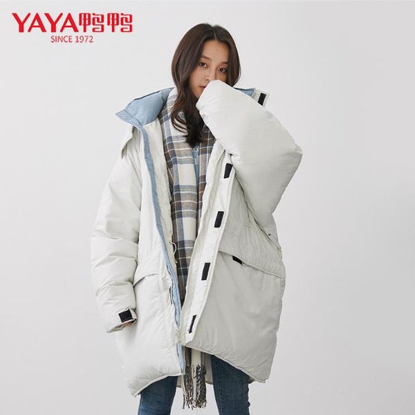 women's down & parkas yaya winter solid jacket for women slim cotton padded thick casual coats, Black 
women's down & parkas yaya winter solid jacket for women slim cotton padded thick casual coats, Black