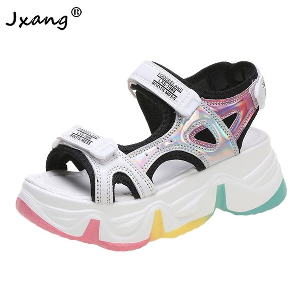 jxang summer platform women's sandals hollow open-toe platform women's shoes casual shoes ladies beach shoes y200620, Black
jxang summer platform women's sandals hollow open-toe platform women's shoes casual shoes ladies beach shoes y200620, Black
