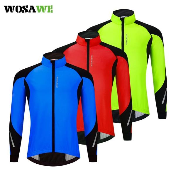wosawe men's winter windproof cycling jacket water repellent full zipper high collar windbreaker long sleeve thermal sport coat, Black;red
wosawe men's winter windproof cycling jacket water repellent full zipper high collar windbreaker long sleeve thermal sport coat, Black;red