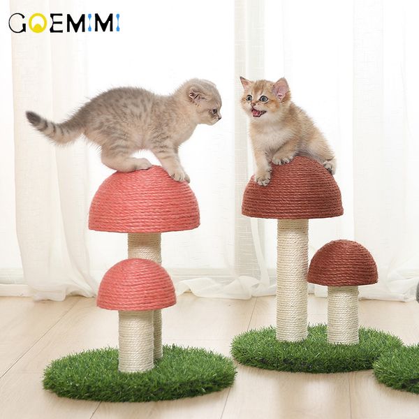 2020 cat climbing frame mushroom shape cat toy grab board tree sisal rope climbing cats kitten grinding claw
2020 cat climbing frame mushroom shape cat toy grab board tree sisal rope climbing cats kitten grinding claw