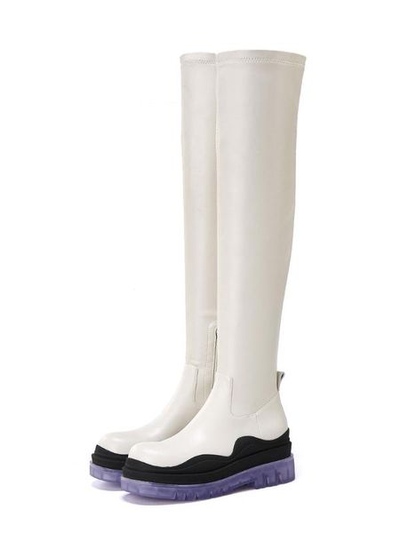 осень зима новые товары кожаные сапоги stretch boots женщин над коленом sexy knight круглый носок верхний слой коровьей, Black
осень зима новые товары кожаные сапоги stretch boots женщин над коленом sexy knight круглый носок верхний слой коровьей, Black