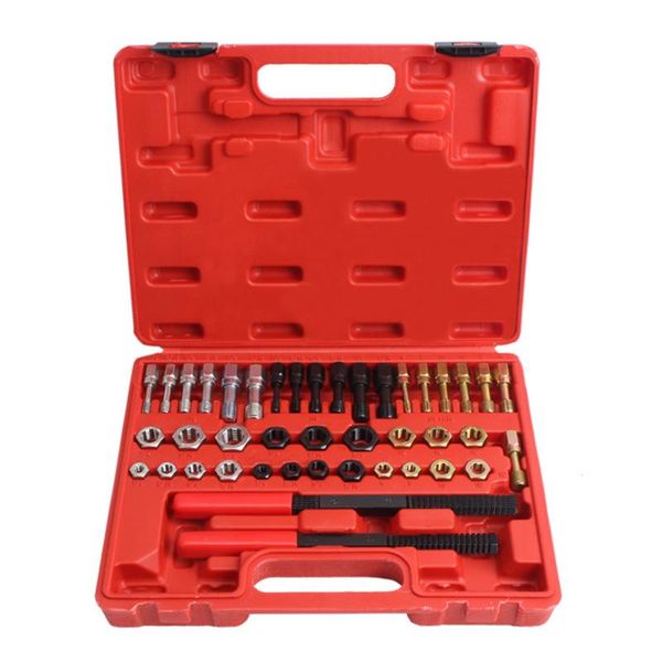 42pcs portablerethread reapir tools kit metric file thread file unf/unc rethreader dies taps repair tools
42pcs portablerethread reapir tools kit metric file thread file unf/unc rethreader dies taps repair tools
