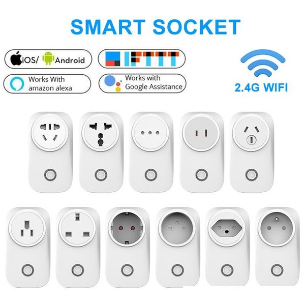wifi smart socket smart plug eu uk switch au br fr jp israel ita za plug 10a 16a remote control alexa google home energy monitor
wifi smart socket smart plug eu uk switch au br fr jp israel ita za plug 10a 16a remote control alexa google home energy monitor