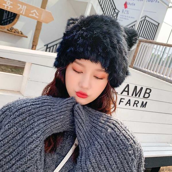 beanie/skull caps women fur hat for winter natural faux cap russian female headgear 2021 fashion warm beanies, Blue;gray
beanie/skull caps women fur hat for winter natural faux cap russian female headgear 2021 fashion warm beanies, Blue;gray