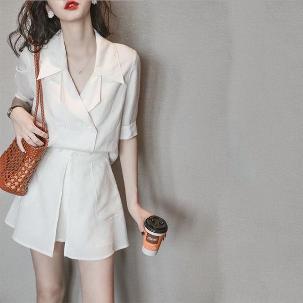 2020 summer new internet celebrity summer two-piecenetwork two-piece business suit women's small slimming temperament hepburn light mat, Gray
2020 summer new internet celebrity summer two-piecenetwork two-piece business suit women's small slimming temperament hepburn light mat, Gray