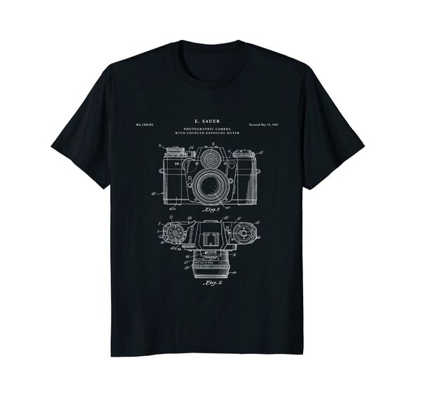 2019 summer fashion camera patent shirt | pgrapher patent blueprint drawing t shirt 
2019 summer fashion camera patent shirt | pgrapher patent blueprint drawing t shirt