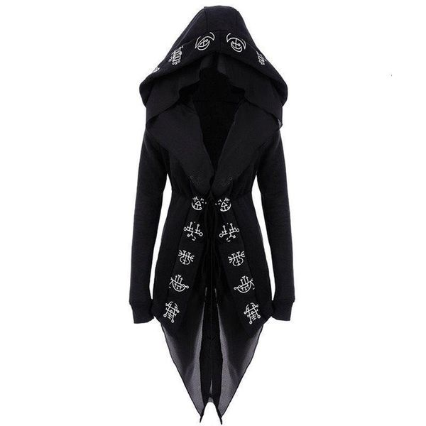 gothic long hooded cape coat women casual autumn oversized black printed slim female black hooded outerwear coats
gothic long hooded cape coat women casual autumn oversized black printed slim female black hooded outerwear coats