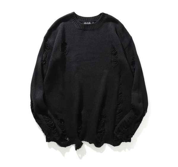 sweaters men women ripped destroyed holes distressed knitted pullover knitwear male hip hop fashion loose streetwear003, White;black
sweaters men women ripped destroyed holes distressed knitted pullover knitwear male hip hop fashion loose streetwear003, White;black