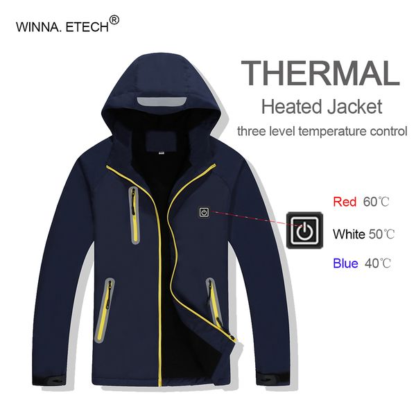 men women winter thermal usb heating jacket outdoor waterproof windbreaker hiking camping trekking climbing coat, Black;brown
men women winter thermal usb heating jacket outdoor waterproof windbreaker hiking camping trekking climbing coat, Black;brown