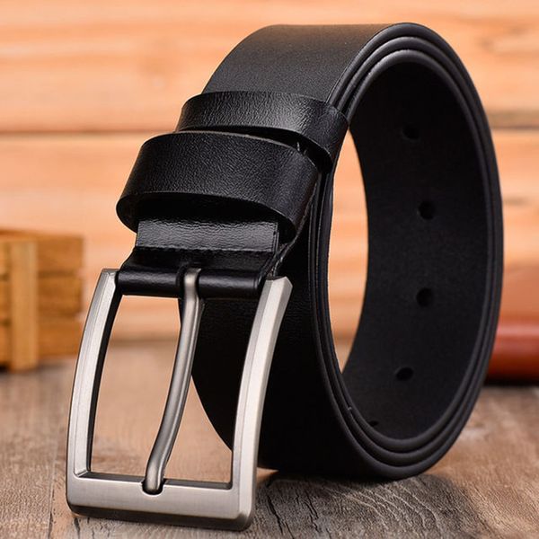 men's belt classic pin buckle design fashion modern youth jeans decorative new belt ing, Black;brown
men's belt classic pin buckle design fashion modern youth jeans decorative new belt ing, Black;brown