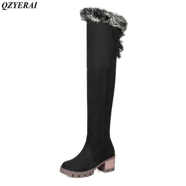 qzyerai the new winter new line with side zipper with the side zipper of ladies long boots boots, Black
qzyerai the new winter new line with side zipper with the side zipper of ladies long boots boots, Black