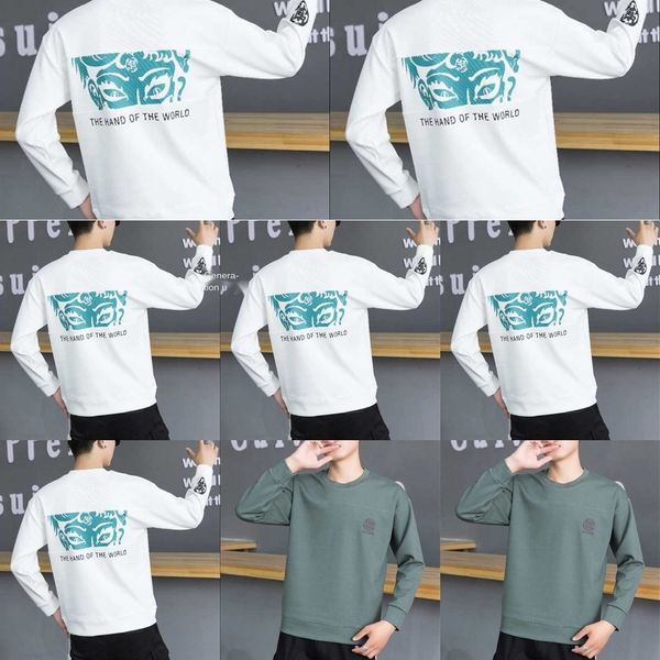 new 2020 national tide round neck fashion men's sweater youth tide brand wukong base shirt brocade cotton sweater sweaterbreathable men, Black
new 2020 national tide round neck fashion men's sweater youth tide brand wukong base shirt brocade cotton sweater sweaterbreathable men, Black