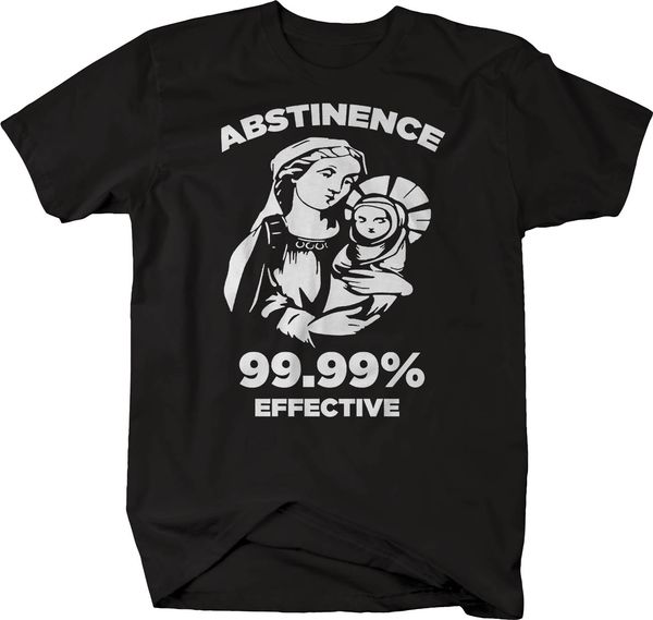 abstinence 99.99% effective virgin mary jesus men 2019 summer round neck men's summer famous clothing create t shirt
abstinence 99.99% effective virgin mary jesus men 2019 summer round neck men's summer famous clothing create t shirt