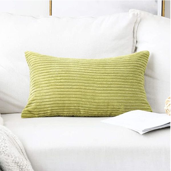 brilliant decorative pillow covers supersoft striped velvet throw toss pillowcase cushion cover for chair,grass green (12 x 20inch)6pcs
brilliant decorative pillow covers supersoft striped velvet throw toss pillowcase cushion cover for chair,grass green (12 x 20inch)6pcs