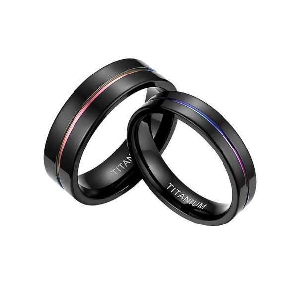 wedding rings boniskiss 5mm 7mm rainbow titanium ring colorful simple thin groove couple band size 5-13 drop 2021, Slivery;golden
wedding rings boniskiss 5mm 7mm rainbow titanium ring colorful simple thin groove couple band size 5-13 drop 2021, Slivery;golden