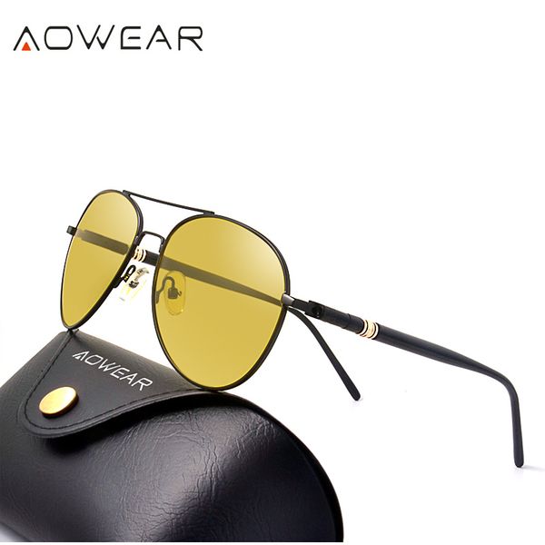 sunglasses aowear night vision glasses for driving yellow polarized men women pilot driver sun, White;black
sunglasses aowear night vision glasses for driving yellow polarized men women pilot driver sun, White;black