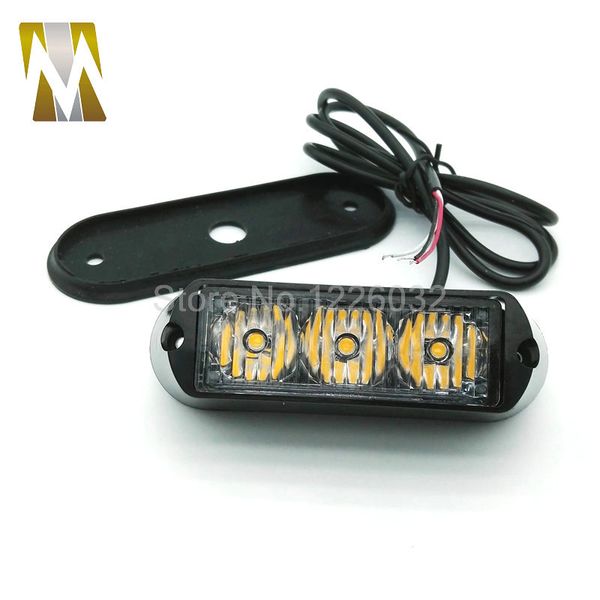 5 colors high power 12v/24v 3 led waterproof car truck emergency strobe flash warning light amber red blue white green
5 colors high power 12v/24v 3 led waterproof car truck emergency strobe flash warning light amber red blue white green