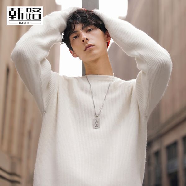 men's sweaters sport black oversize sweater cotton men blue clothing christmas winter knitted oversized vintage ropa by50my, White;black
men's sweaters sport black oversize sweater cotton men blue clothing christmas winter knitted oversized vintage ropa by50my, White;black