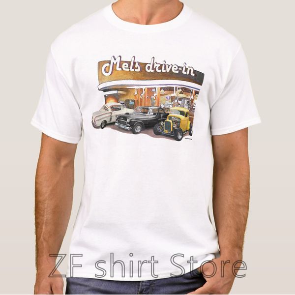 fashion cool men t shirt women funny tshirt american graffitis mels drive in shirts short sleeve basic t-shirt
fashion cool men t shirt women funny tshirt american graffitis mels drive in shirts short sleeve basic t-shirt