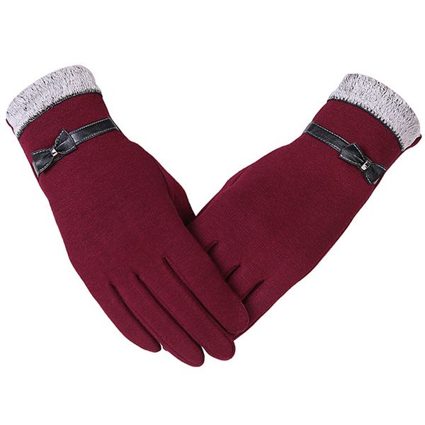 five fingers gloves women wrist cashmere female 2021 solid color fashion autumn winter bow mitts full finger mittens, Blue;gray
five fingers gloves women wrist cashmere female 2021 solid color fashion autumn winter bow mitts full finger mittens, Blue;gray