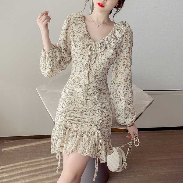 casual dresses ruched pleated bodycon mini dress women floral print autumn party sheath v neck long sleeves short vestidos, Black;gray
casual dresses ruched pleated bodycon mini dress women floral print autumn party sheath v neck long sleeves short vestidos, Black;gray