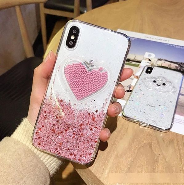 liquid heart glitter smile face clouds phone case for iphone 6 6s 7 8 plus x xs 11 pro max ice cream soft tpu dynamic bead cover
liquid heart glitter smile face clouds phone case for iphone 6 6s 7 8 plus x xs 11 pro max ice cream soft tpu dynamic bead cover