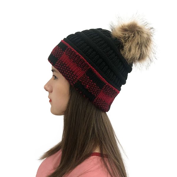 beanie/skull caps autumn and winter detachable wool ball knitted hat square lattice stitching color hedging trucker hair, Blue;gray
beanie/skull caps autumn and winter detachable wool ball knitted hat square lattice stitching color hedging trucker hair, Blue;gray