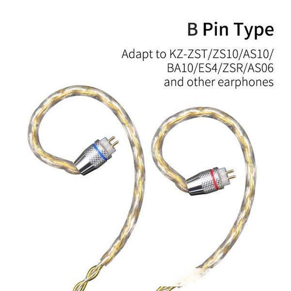 portable audio & video earphone accessories kz gold silver mixed plated upgrade cable earphones wire for original zsn zs10 pro as10 
portable audio & video earphone accessories kz gold silver mixed plated upgrade cable earphones wire for original zsn zs10 pro as10