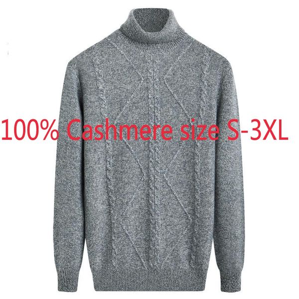 men's sweaters arrival winter high collar 100% cashmere sweater men knitted thickened twist flower male casual pullovers plus size xs-3, White;black
men's sweaters arrival winter high collar 100% cashmere sweater men knitted thickened twist flower male casual pullovers plus size xs-3, White;black