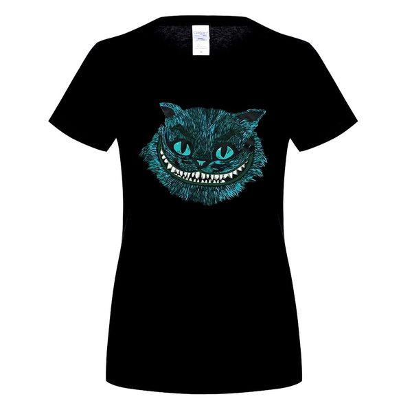 cheshire kitten blue alice in wonderland all mad here hatter black t-shirt 9583 short sleeve cotton t shirts
cheshire kitten blue alice in wonderland all mad here hatter black t-shirt 9583 short sleeve cotton t shirts