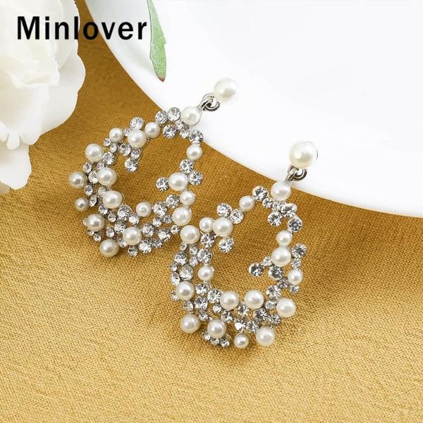 minlover элегантный серебряный цвет кристл имитация pearl падение серьги для новобрачных симпатичные венок выпускного вечера венчания серьги, Silver
minlover элегантный серебряный цвет кристл имитация pearl падение серьги для новобрачных симпатичные венок выпускного вечера венчания серьги, Silver