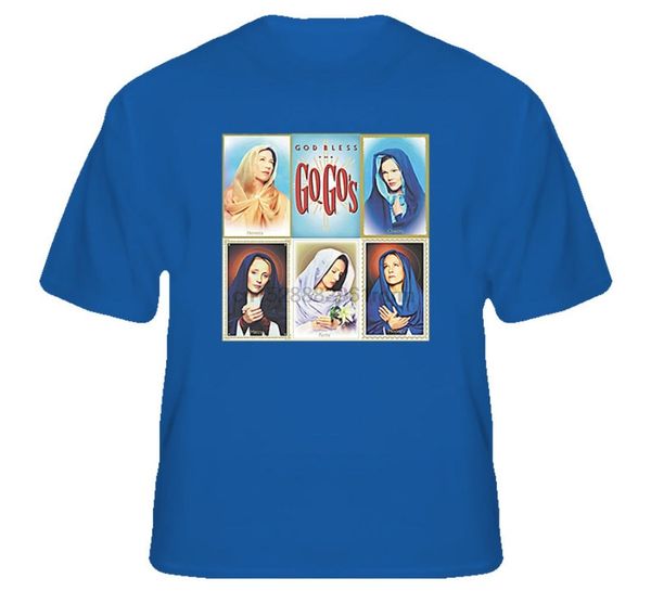fashion funny tees god bless the go gos 80s music cool girl group t shirt printed t shirt men t shirt casual
fashion funny tees god bless the go gos 80s music cool girl group t shirt printed t shirt men t shirt casual