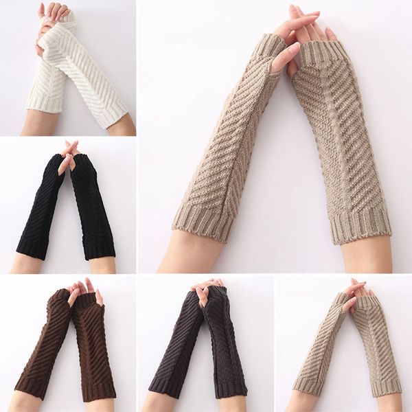 five fingers gloves hand warm female fingerless arm warmers solid sleeve cuff wool knitted for woman winter keep high elastic, Blue;gray
five fingers gloves hand warm female fingerless arm warmers solid sleeve cuff wool knitted for woman winter keep high elastic, Blue;gray