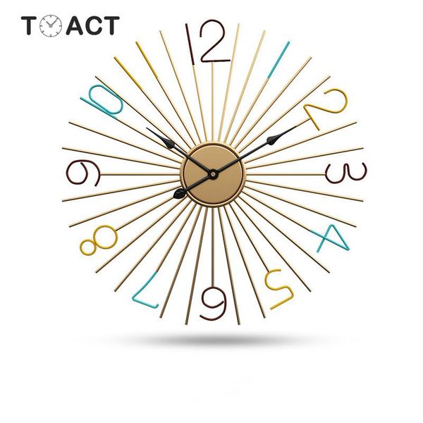 large metal wall clock modern design decorative bar cafe creative nordic big hanging clocks iron art wall watch home decor
large metal wall clock modern design decorative bar cafe creative nordic big hanging clocks iron art wall watch home decor