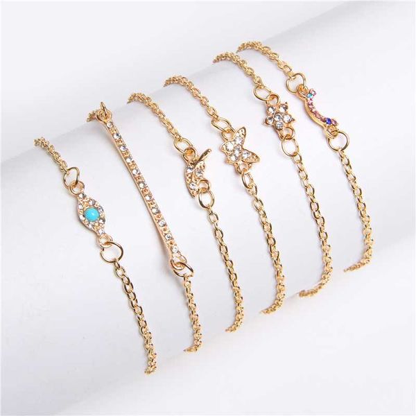 simple link golden chain charm bracelet set for women statement braclets sets bangles for women anklets cuff party jewelry gift, Golden;silver
simple link golden chain charm bracelet set for women statement braclets sets bangles for women anklets cuff party jewelry gift, Golden;silver