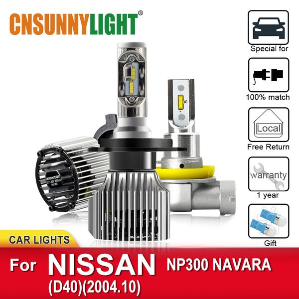 cnsunnylight led car headlight bulb for np300 navara d40 2004~ super bright hi/lo beam headlamp light foglamp accessories
cnsunnylight led car headlight bulb for np300 navara d40 2004~ super bright hi/lo beam headlamp light foglamp accessories