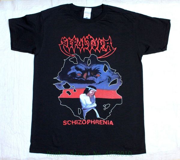 s - 5xl sepultura schizophrenia'87 soulfly cavalera conspiracy black t shirt fashion men tshirt