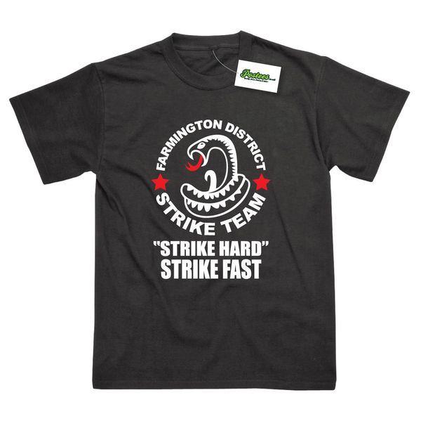 farmington district strike team inspired by the shield vic mackey t-shirt cool casual pride t shirt men new fashion
farmington district strike team inspired by the shield vic mackey t-shirt cool casual pride t shirt men new fashion