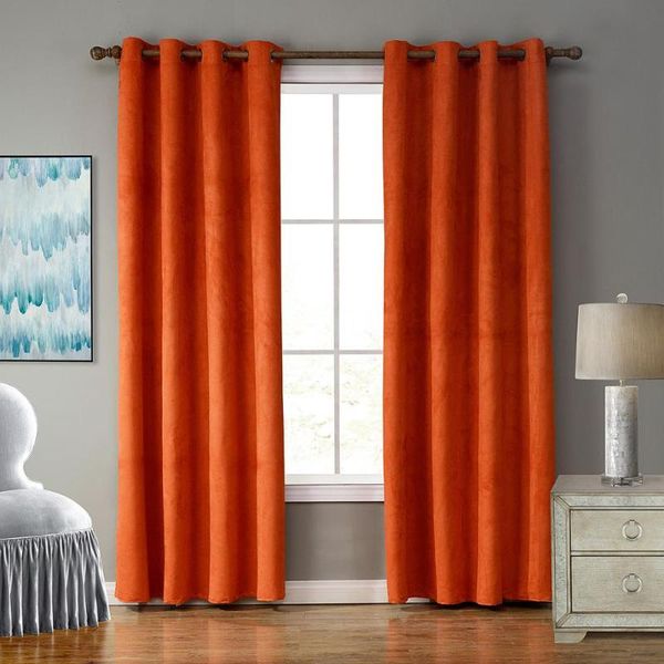 suede fabric blackout curtains for kitchen bedroom window orange solid 7 colour treatment drapes for living room custom made
suede fabric blackout curtains for kitchen bedroom window orange solid 7 colour treatment drapes for living room custom made
