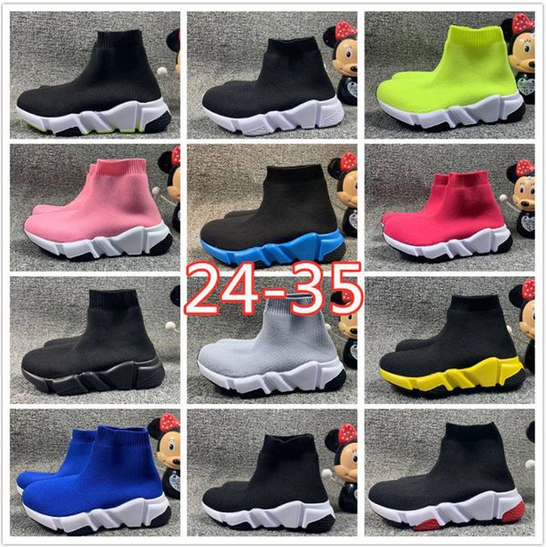 2020 new speed trainer knit kids sock shoes toddler girls boys nior rose hortensia triple black white red runners size 7.5c-3y 24-35
2020 new speed trainer knit kids sock shoes toddler girls boys nior rose hortensia triple black white red runners size 7.5c-3y 24-35