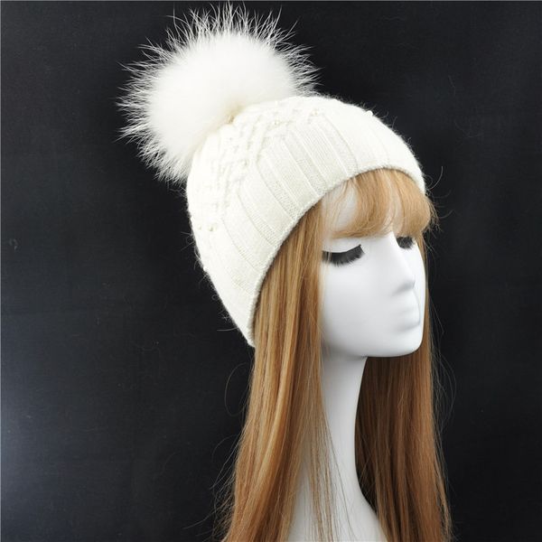 real fur pompom hat lady skullies beanies winter hat cap with natural raccoon fur pom pom ball women wool knitted hats, Blue;gray
real fur pompom hat lady skullies beanies winter hat cap with natural raccoon fur pom pom ball women wool knitted hats, Blue;gray