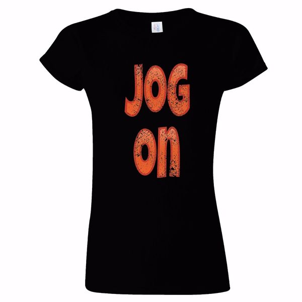 jog on distressed look design t shirt men women jogging running fitness present tee shirt fashion classic
jog on distressed look design t shirt men women jogging running fitness present tee shirt fashion classic