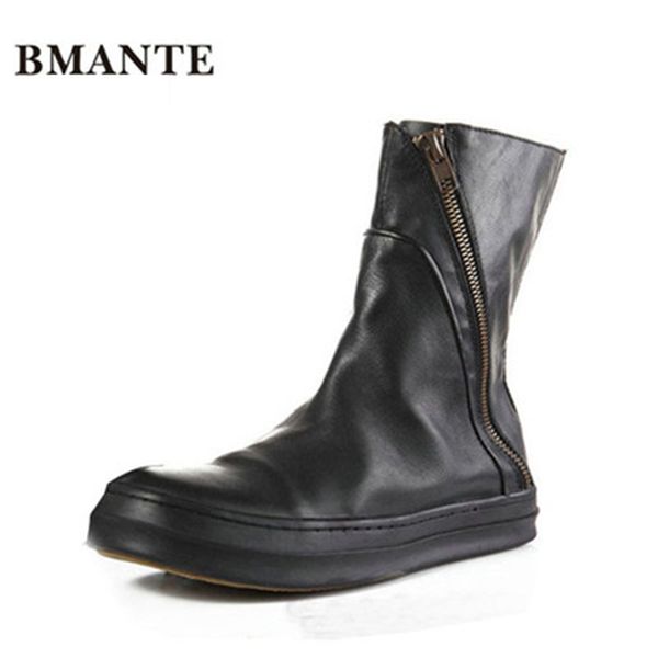 new men genuine leather solid colors shose trainers male ankle boots casual zip flats spring black sneaker
new men genuine leather solid colors shose trainers male ankle boots casual zip flats spring black sneaker