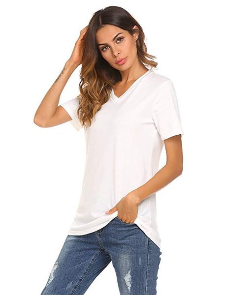 white t shirt women women's short sleeve v-neck cotton shirts blouses tee t-shirt short sleeve t-shirts
white t shirt women women's short sleeve v-neck cotton shirts blouses tee t-shirt short sleeve t-shirts