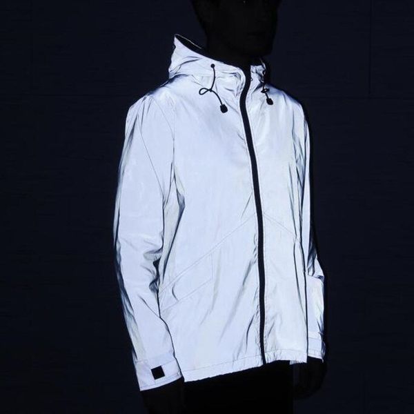 new 3m full reflective jacket men / women harajuku windbreaker jackets hooded hip-hop streetwear night shiny coats 3m jacket, Black;brown
new 3m full reflective jacket men / women harajuku windbreaker jackets hooded hip-hop streetwear night shiny coats 3m jacket, Black;brown